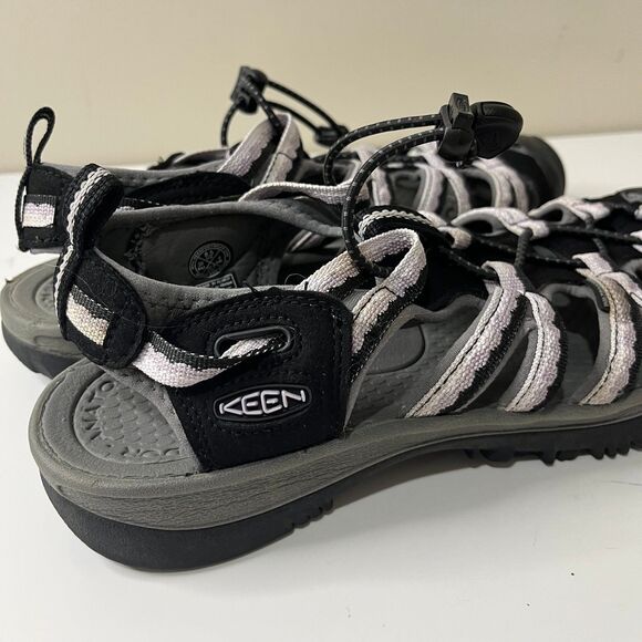 Keen Whisper Sandals Women’s Black Lavender Hiking Shoes size 8.5 - Picture 3 of 6
